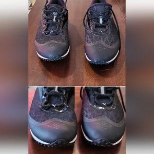 Puma Black Athletic Shoes Mesh Upper Size 6.5